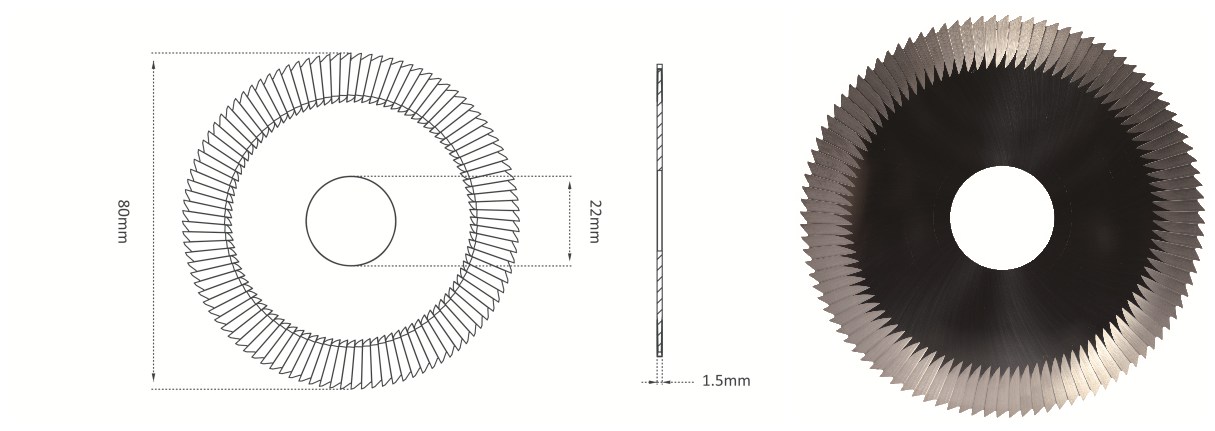 φ80x1.25xφ22