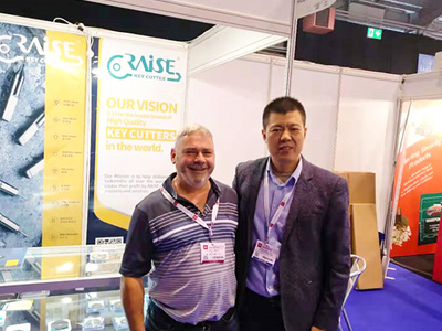 RAISE KEY CUTTER participates in the exhibitions of Europe in 2019