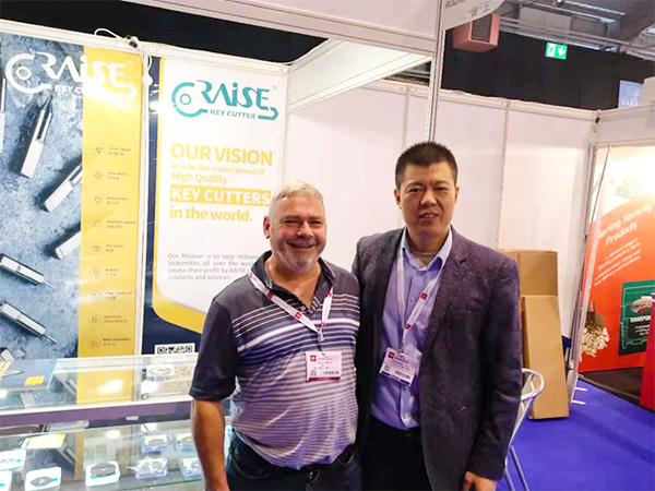 RAISE KEY CUTTER participates in the exhibitions of Europe in 2019