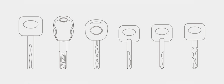 SUIT FOR PROCESSING KEYS